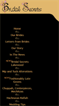 Mobile Screenshot of bridal-secrets.com